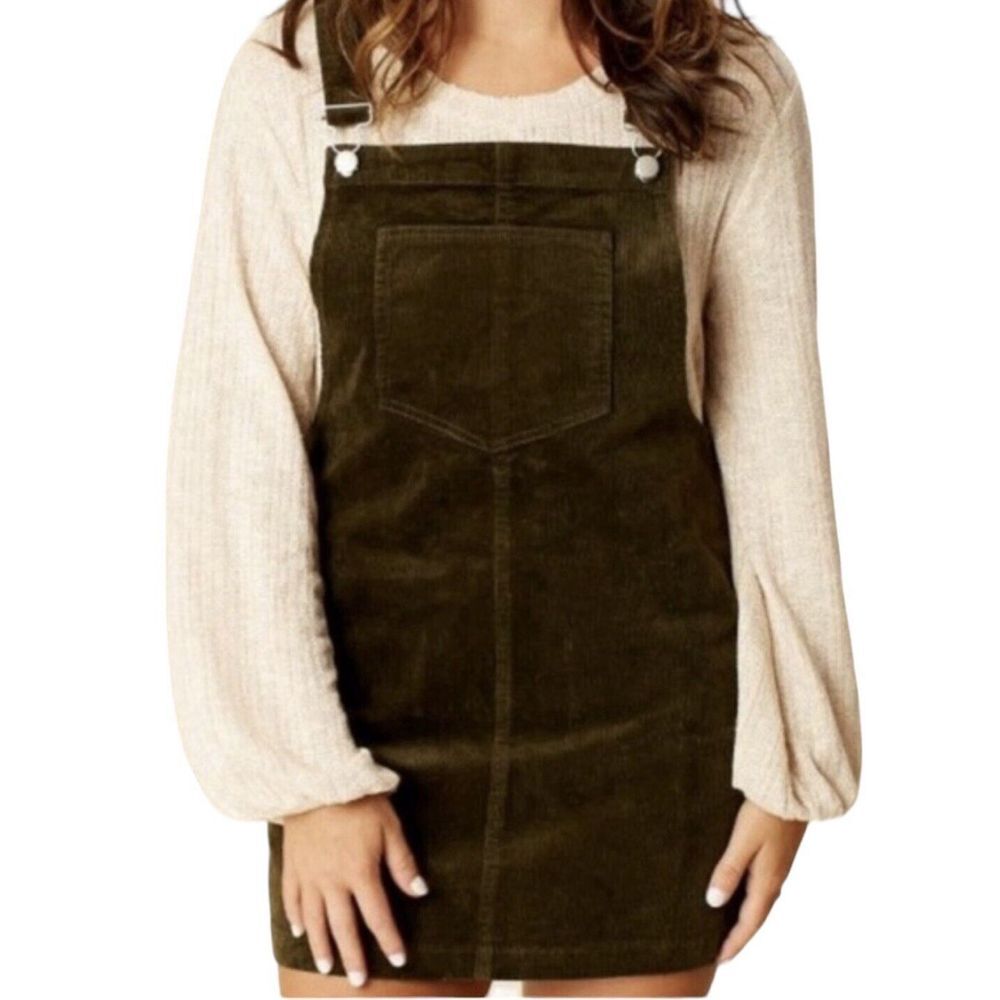 altar'd state overall dress Women's Small Brown‎ Corduroy